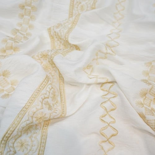 لينن مطرز عرض 58