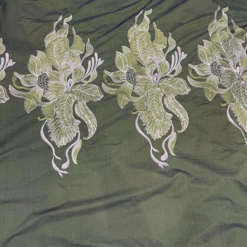 قطن لينن مطرز عرض 58