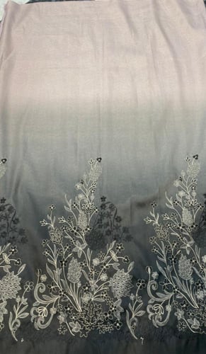 تفتة روسي مموج بالتطريز عرض 58