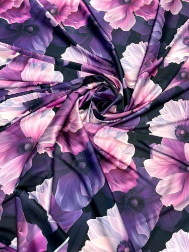 Silk satin floral 58