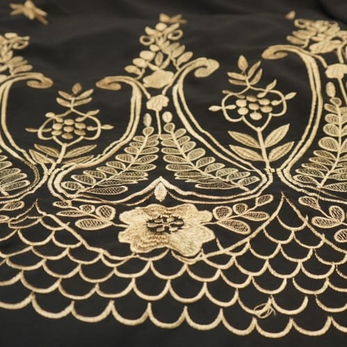 لينن مطرز عرض 58