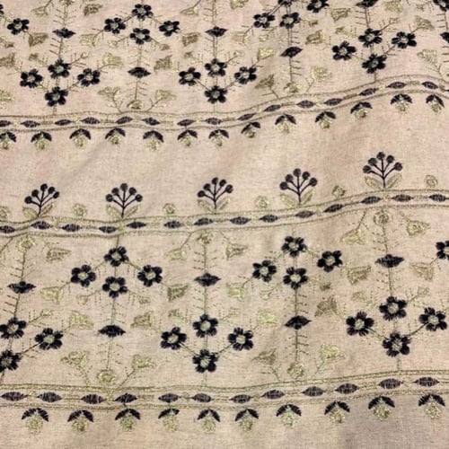 لينن مطرز عرض 58