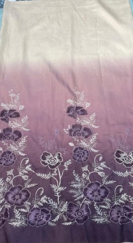 تفتة روسي مموج بالتطريز عرض 58