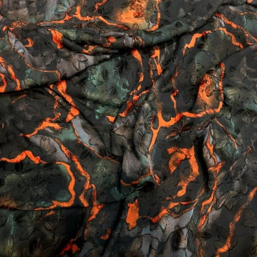 شيفون هندي مشجر أبل عرض 58