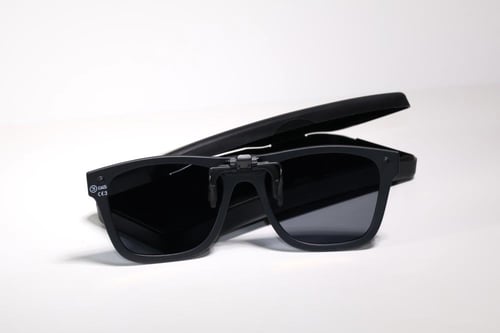 غطاء للنظارات الطبية clip on