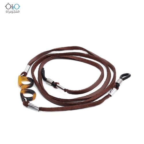 حبل جلد تعليق للنظارات