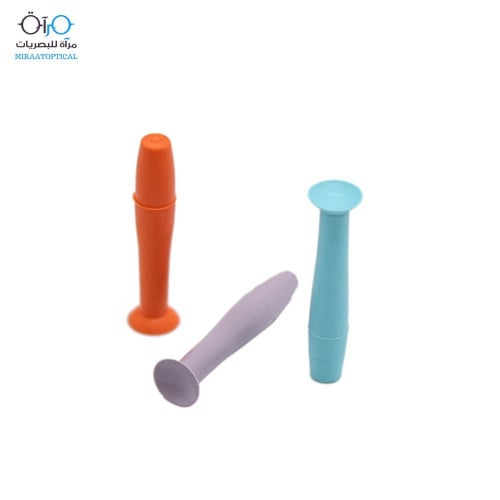 اداة ارتداء واستخراج عدسات لاصقة صلبة صغيرة