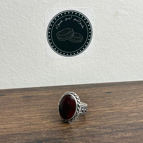 خاتم عقيق يماني سلك نجراني