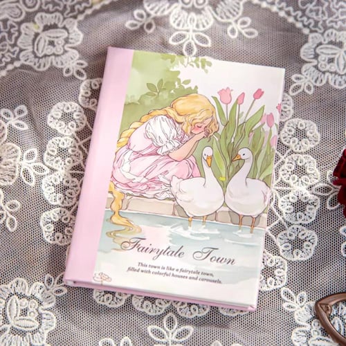 دفتر ملاحظات A7 بطابع مدينة القصص الخيالية