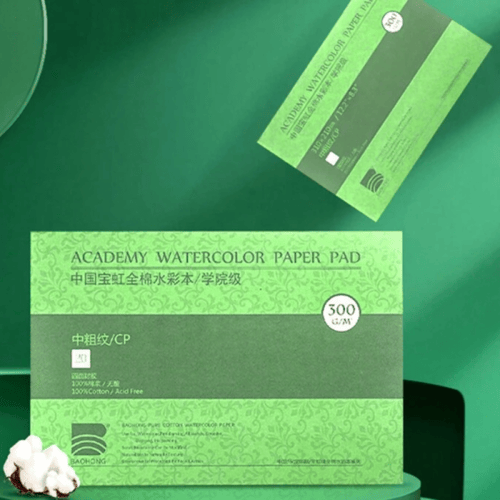 دفتر رسم ورق مضغوط للرسم المائي