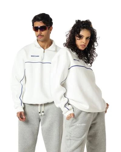 Off-White Blue Line Sweatshirt