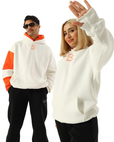 Off White Orange Hoodie