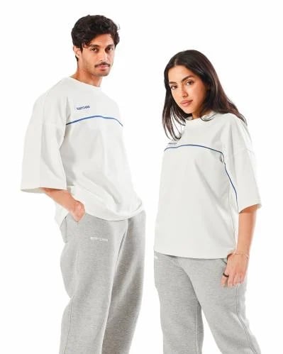 Off-White Blue Line T-Shirt