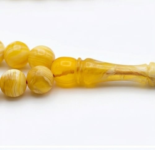 سبحة تراب كهرمان متعددة الالوان