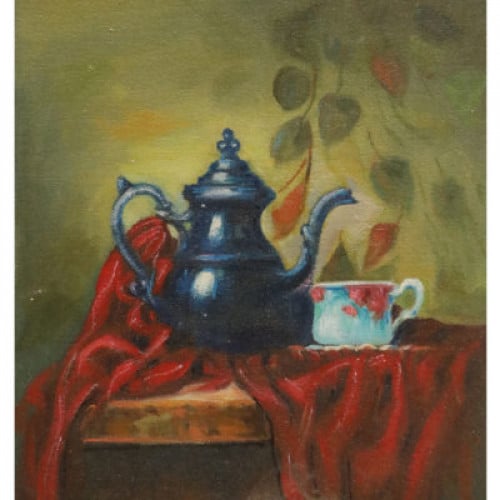 لوحة طبيعة صامتة 7 .مقاس 50*60 سم