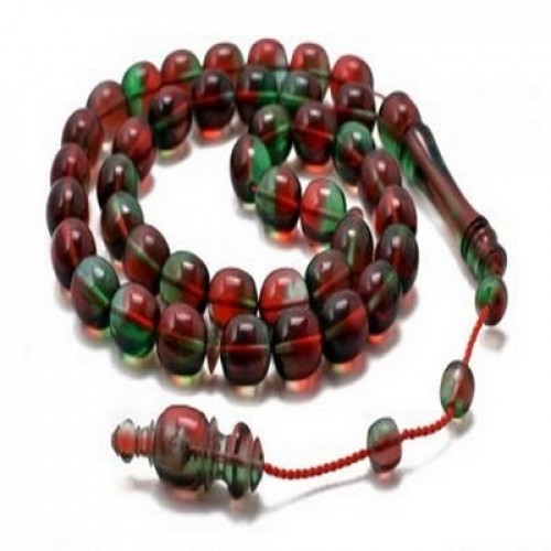 سبحة بكالايت دائرية متداخلة الالوان