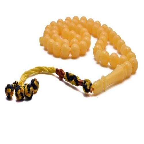 سبحة كبس بولندي دائرية برتقالى اللون