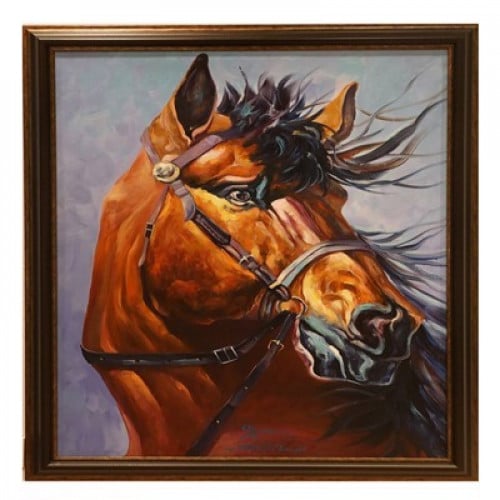 لوحة مهرة عربية