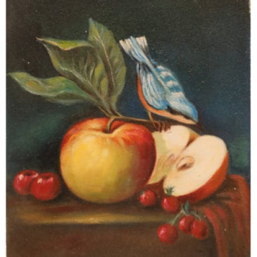 لوحة طبيعة صامتة 3 .مقاس 50*60 سم