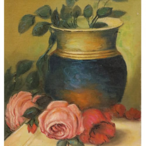 لوحة طبيعة صامتة 4 .مقاس 50*60 سم