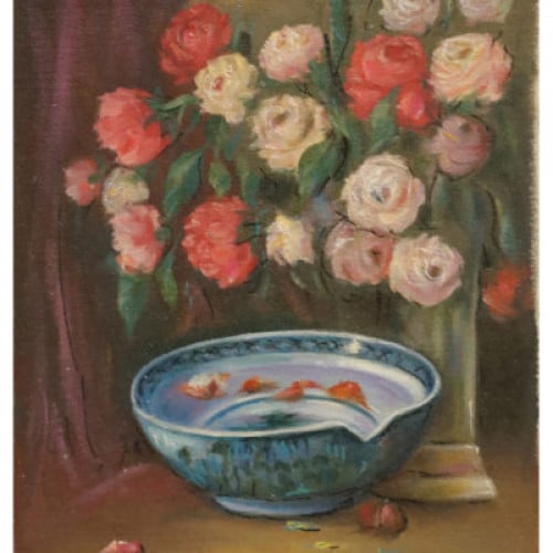 لوحة طبيعة صامتة 6 .مقاس 50*60 سم