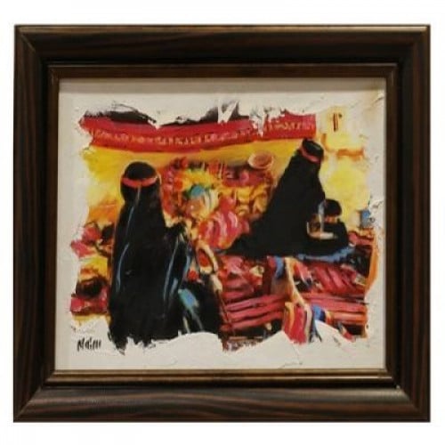 لوحة سيدات بدوية