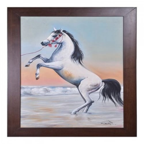 لوحة خيل عربى