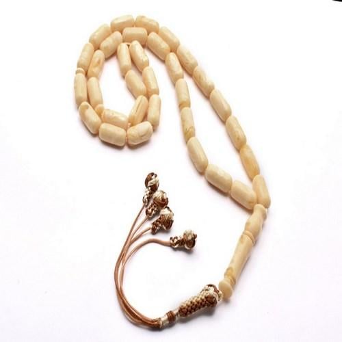 سبحة كبس بولندي دائرية بيج اللون