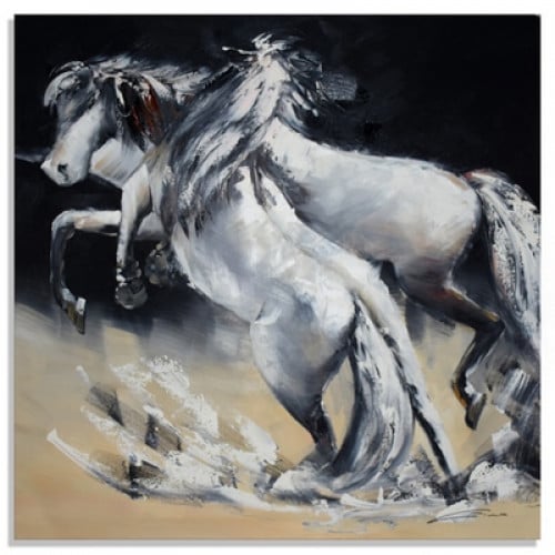 لوحة خيول جامحة