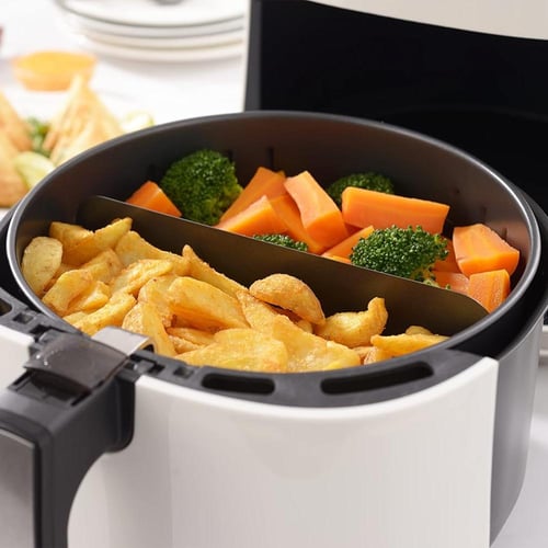 قلاية صحية فايبر 6 لتر ديجتال - ابيض