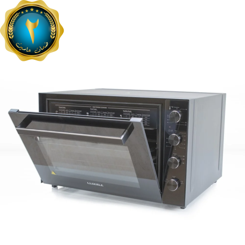 فرن كهربائي لوكسيل اسود 70 لتر