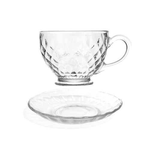 فنجان قهوة مع صحن