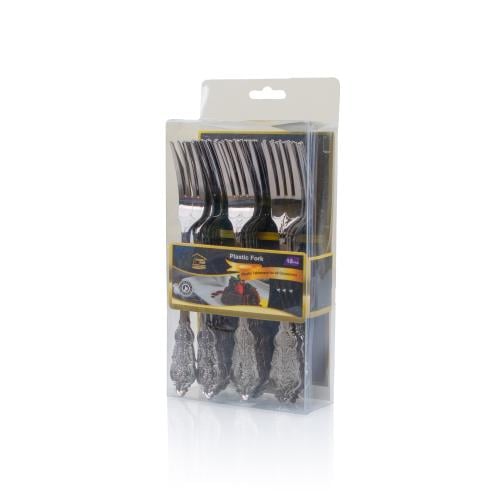 طقم شوك 18حبه فضي