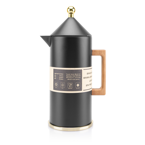 ثلاجات برج خليفة 1 لتر استيل اسود