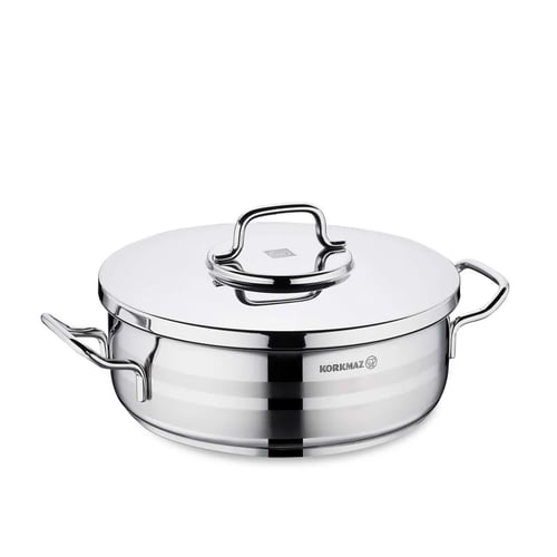 طقم قدور استيل كوركماز 14 قطعة ، استر 2 .