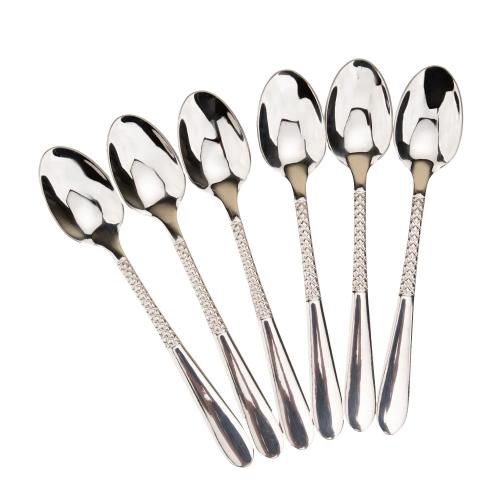 ملاعق حلا استيل 6 حبة