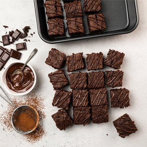 قالب كيك استيل مربع 24×24سم