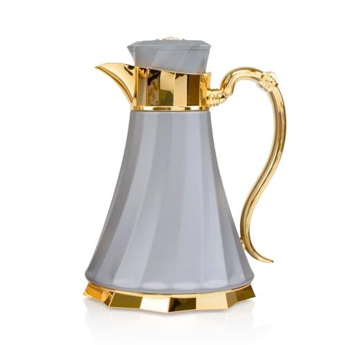 ثلاجة تيلدا رمادي مذهب