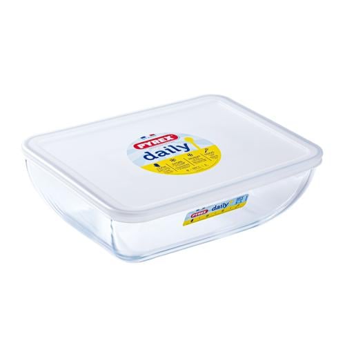 صينية فرن بيركس بغطاء سعة 3.3 لتر