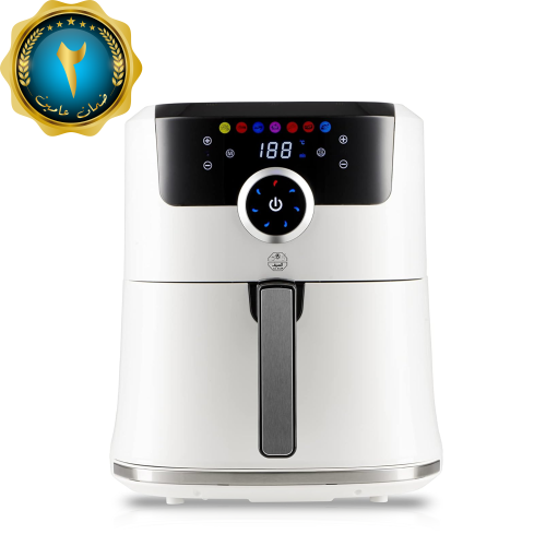 قلاية صحية فايبر 6 لتر ديجتال - ابيض