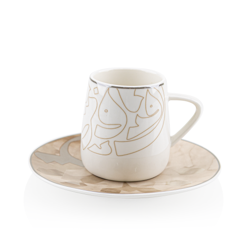 فناجين قهوه تركي برسلين