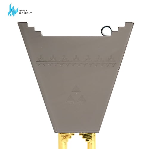 مبخرة الديوانية صغير مطفي اسود ذهبي