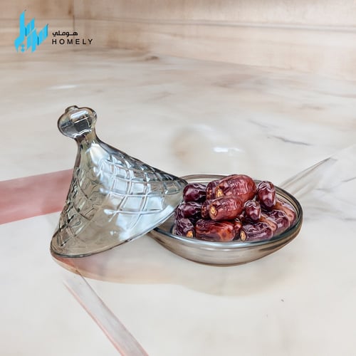 تمرية زجاج لون دخاني سموك