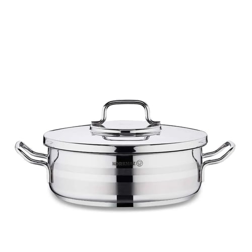 طقم قدور استيل كوركماز 14 قطعة ، استر 2 .