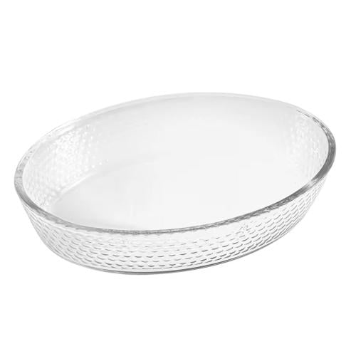 صواني فرن مفرد بيضاوي منقط