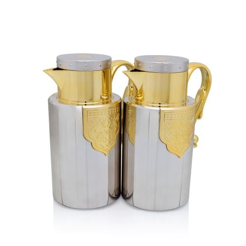 ترامس فخامة طقم 2 حبة نيكل مذهب