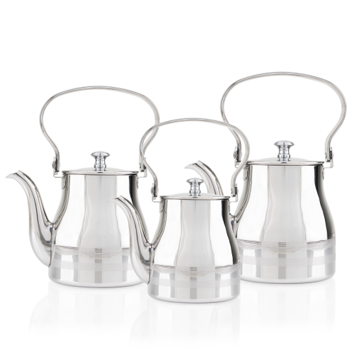 طقم براريد ستانلس ستيل 3 حبة TRUST