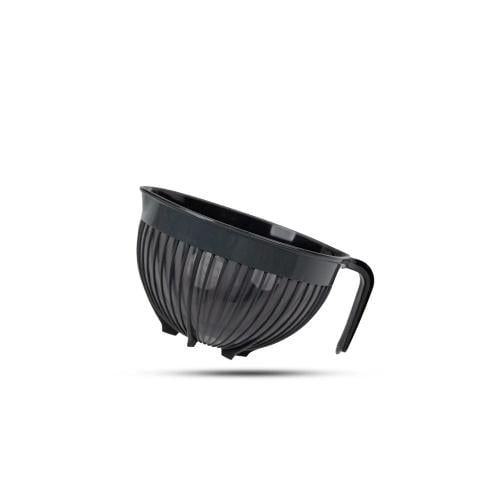 زبدية خلاط بلاستيك رصاصي غامق