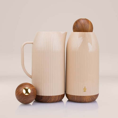 طقم ثلاجة ديفا بيج مع خشبي