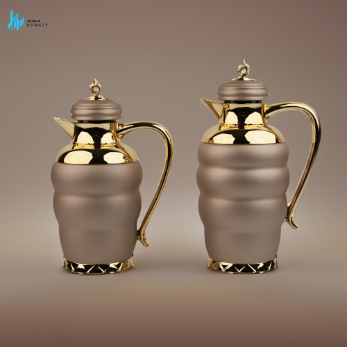 ثلاجة رويا مطفي بيج مذهب 2 حبة